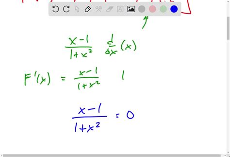 Solved Determine The Critical Numbers Of The Given Function And Classify Each Critical Point As