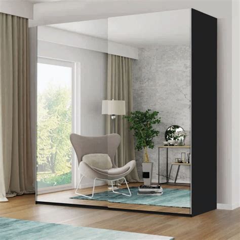 Berlin Full Mirror Sliding Wardrobe Home Store Uk Sliding Wardrobe