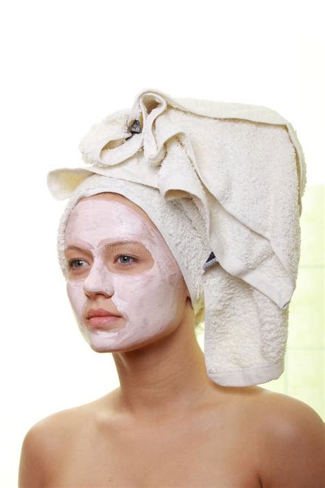 Masked Beauty - Facial Treatment Stock Photo - Image of beautician ...