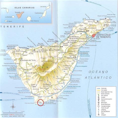 Tenerife Carte Carte