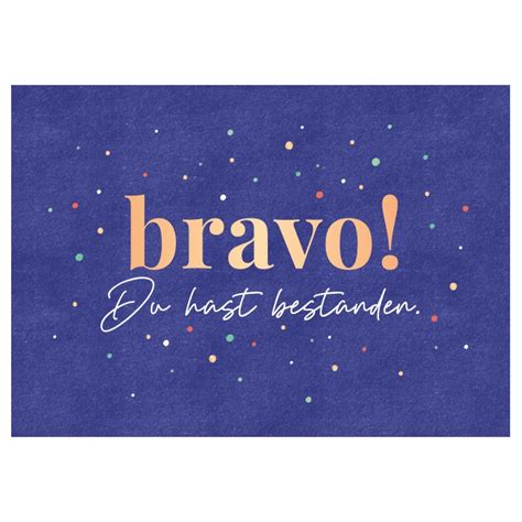 bravo!