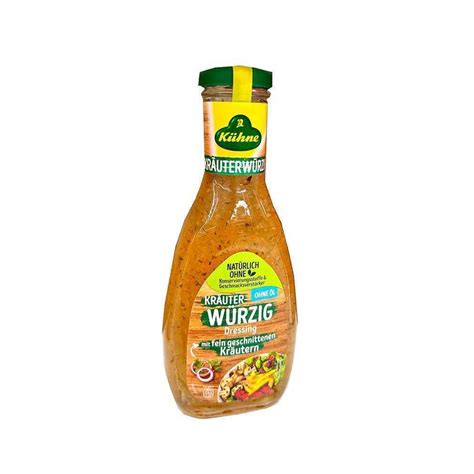 Kühne Kräuterwürzig Dressing Aderezo De Hierbas Para Ensaladas 500ml