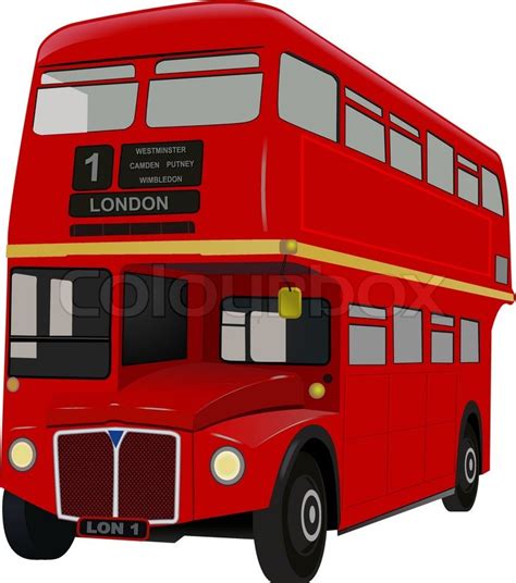 LONDON BUS | Stock vector | Colourbox