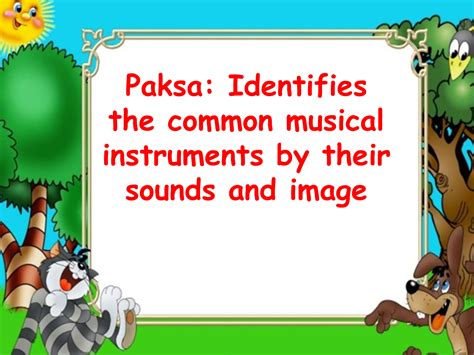 Q3mapeh Musicmod 2identifies The Common Musical Instruments By