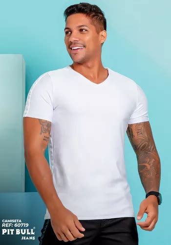 Camiseta Masculina Pitbull Jeans Ref Parcelamento Sem Juros