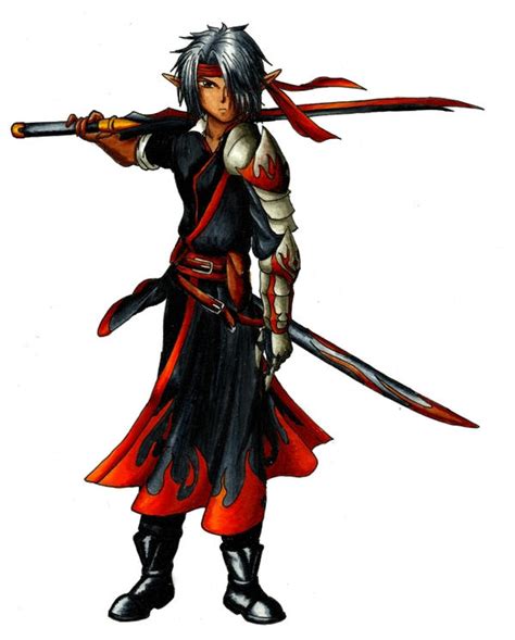 Kenji Akkino - The Black Swordsman by crayishikara on DeviantArt