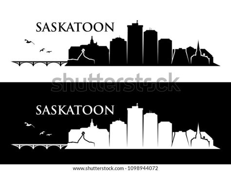 Saskatoon Skyline Canada Vector Illustration Stock Vector (Royalty Free) 1098944072 | Shutterstock