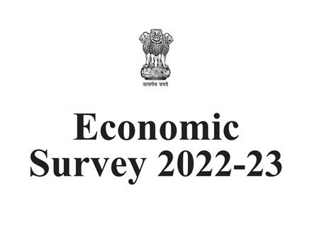 Economic Survey 2022 23 In English Pdf General Studies