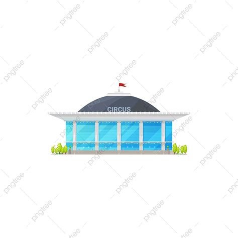 Icono De Edificio De Dibujos Animados Aislado De Carpa Carpa Circo PNG