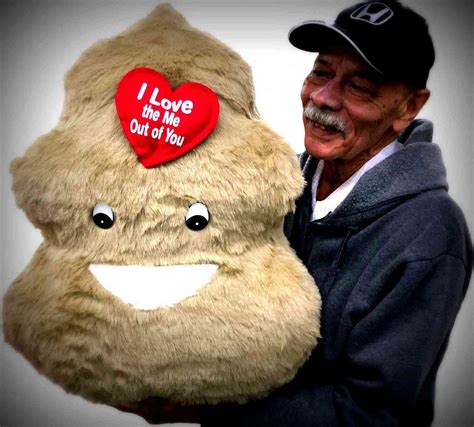 Poop Emoji Plush Huge Stuffed Plushie With Heart I Love The Me Etsy