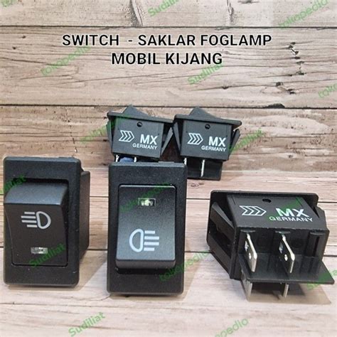 SAKLAR LAMPU KABUT SWITCH FOGLAMP KIJANG KAPSUL MX Lazada Indonesia