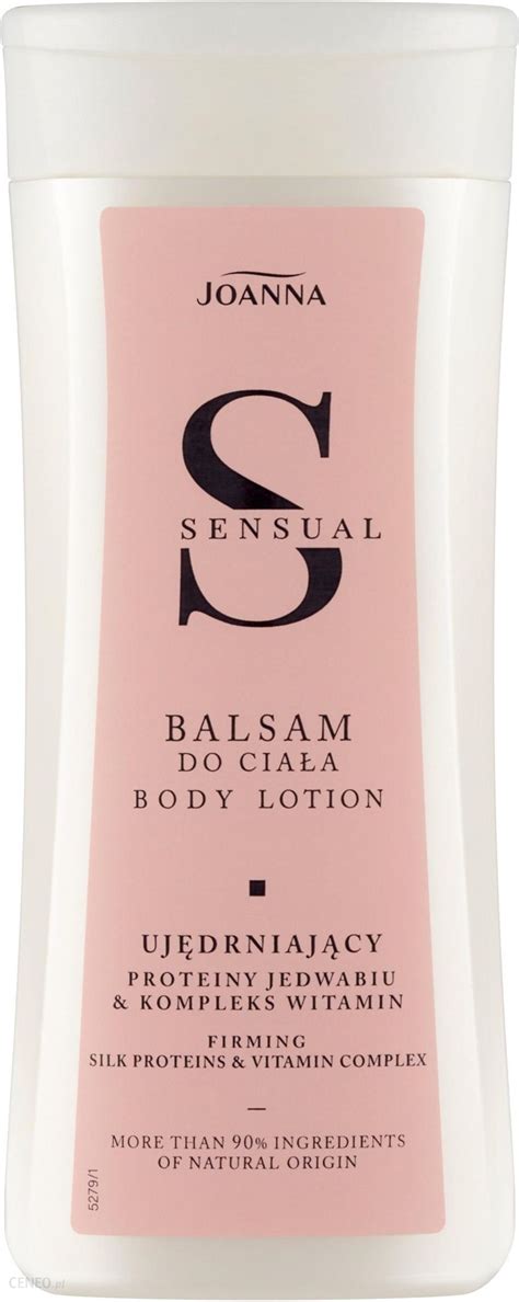 Joanna Sensual Balsam Do Ciała Z Proteinami Jedwabiu 200 ml Opinie i