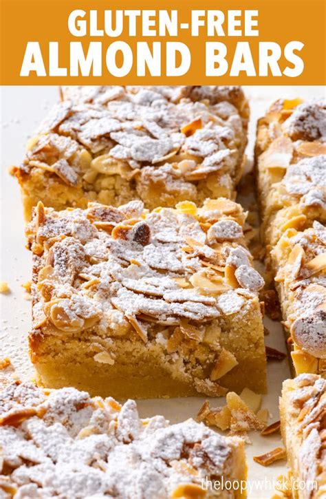 Gluten Free Almond Crumble Bars The Loopy Whisk