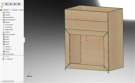 Easy SOLIDWORKS Cabinet Making Part 2