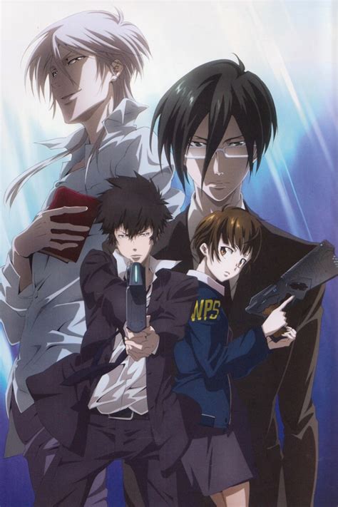 Psycho Pass Shinya Kogami Akane Tsunemori Nobuchika Ginoza Iphone 4 Wallpaper Shogo Makishima