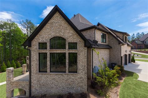 Nottingham Tudor Brick Home Alabama Traditional House Exterior