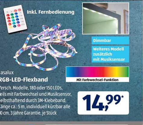 Casalux Rgb Led Flexband Angebot Bei Aldi Sud