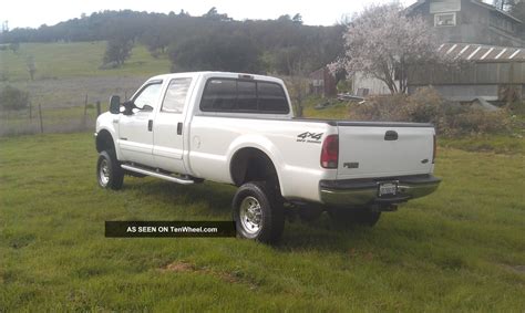 2001 F250 4x4 Crew Cab Diesel Long Box