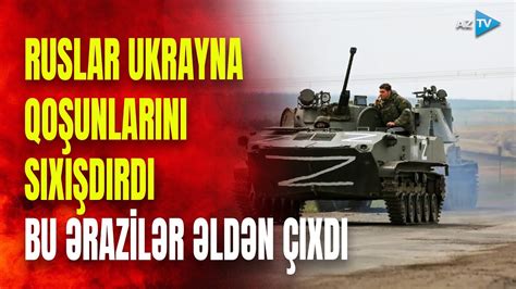 Ukrayna qoşunları Kurskda çətin duruma düşdü bu ərazilər itirildi rus