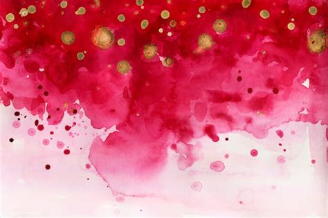 Premium Vector Watercolor Burgundy And Gold Background