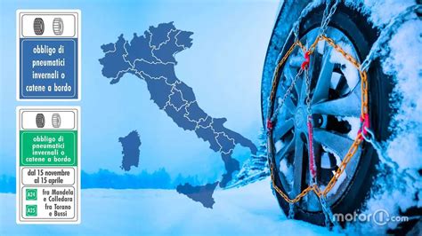 Dove è obbligatorio montare le gomme invernali