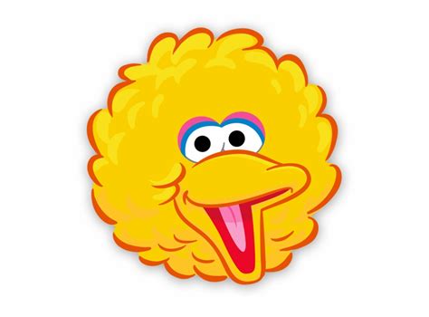 Sesame Street Big Bird Clipart