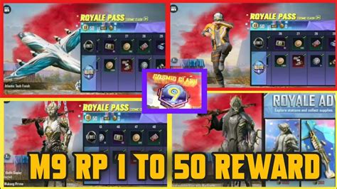 M9 Royal Pass 1 To 50 Rp Rewards Month 9 Royal Pass 1 To 50 Bgmi