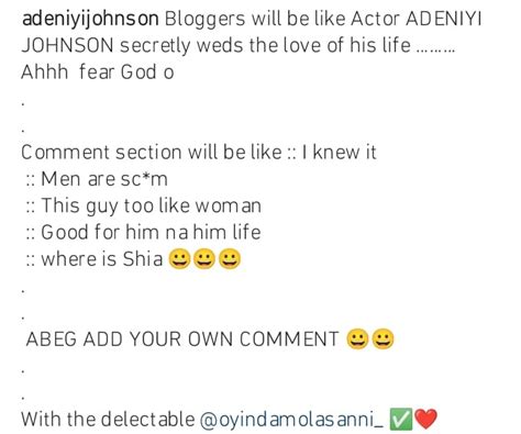 Fear God Seyi Edun Reacts As Husband Adeniyi Johnson Shares Loved Up