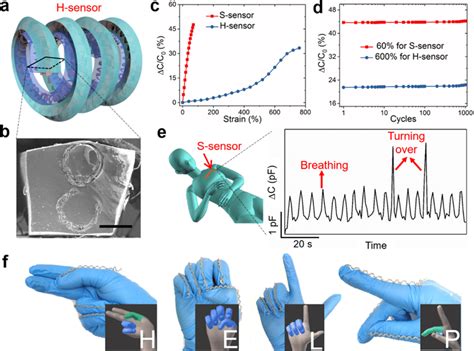 The Conductive Tendrils As Capacitive Strain Sensors For Wearable