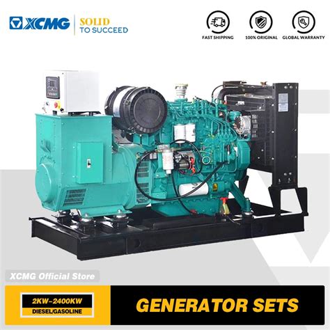 Xcmg Official 80kw 100kva Industrial Open Type Water Cooled Diesel