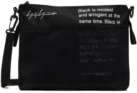 Yohji Yamamoto Black New Era Edition Bag Yohji Yamamoto