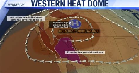 Vicious Heat Dome Brutal Heatwave Scorches Us West Sparking Fires And