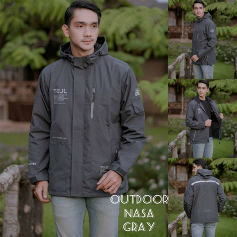 Jual Jaket Cagoule Nasa Navy Jaket Outdoor Nasa Jaket Parka Simple