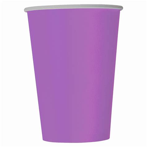 8 12oz Purple Paper Cups | Walmart Canada