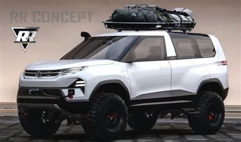 Next Gen Tata Sierra Suv Rendered As A Hardcore Off Roader