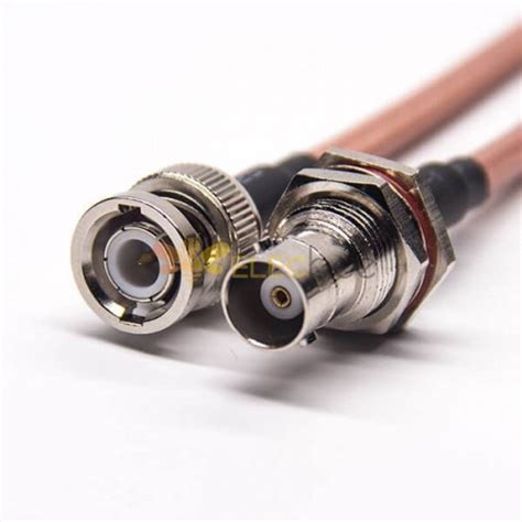 20pcs Coaxial Cable Rf Assembly Bnc Straight Male To Bnc Straight Female With Rg142