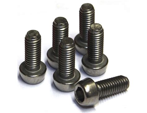 M X Mm Titanium Reduced Head Socket Cap Allen Screws Bolts