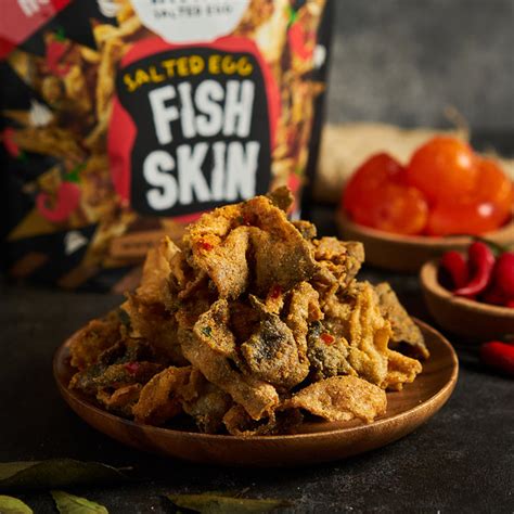 Hot Boom Salted Egg Fish Skin Red Dot Grocer