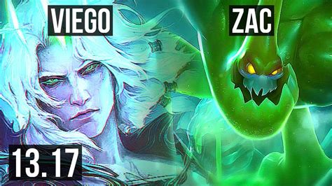 VIEGO Vs ZAC JNG 8 0 3 500 Games Legendary 1 0M Mastery NA