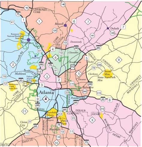 Atlanta Traffic Map