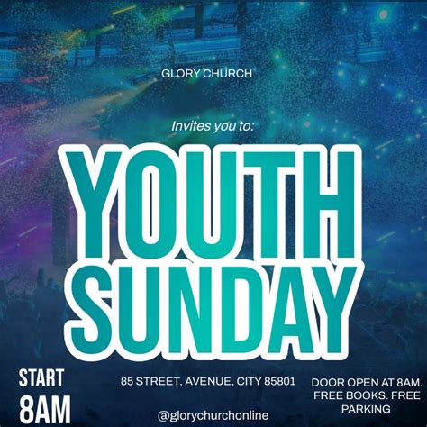 Copy Of Youth Sunday Postermywall