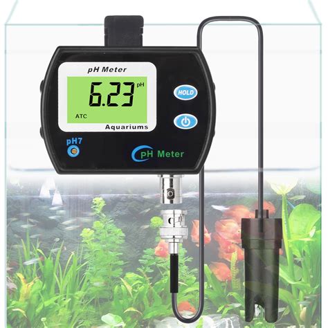 Digital Ph Meter Tester Monitor Hydroponics Aquarium Pool Spa Pond With