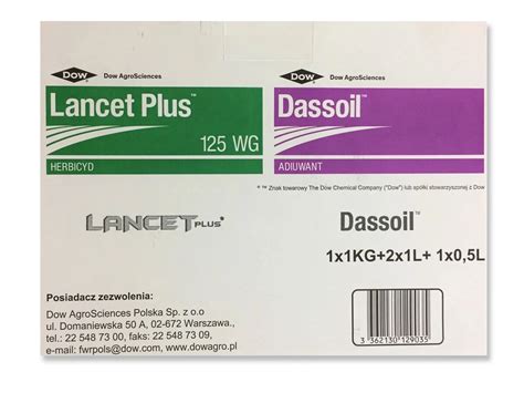 Lancet Plus 125 WG 0 2kg Dassoil 0 5L Agrosimex Pl