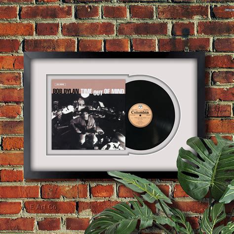 Bob Dylan, Time Out of Mind, Vinyl LP Record Framed and Ready to Hang, Music Gift, Display, Wall ...