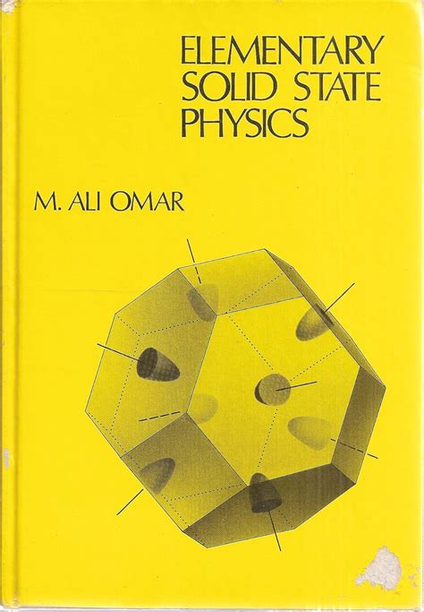 Amazon Elementary Solid State Physics Principles And Applications