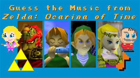 Guess The Music From Zelda Ocarina Of Time Youtube