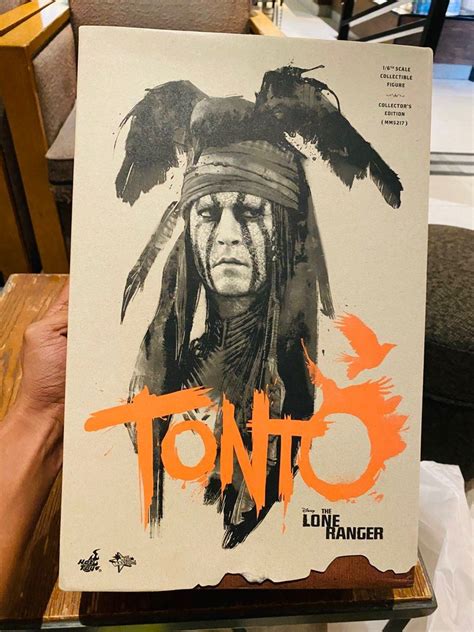 Hot Toys Tonto Lone Ranger Johnny Depp RARE Hobbies Toys Toys Games On Carousell