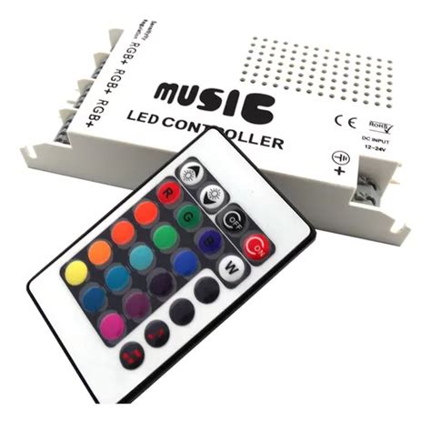 Controlador Musical Para Tiras Rgb Led C Control Can Cuotas Sin