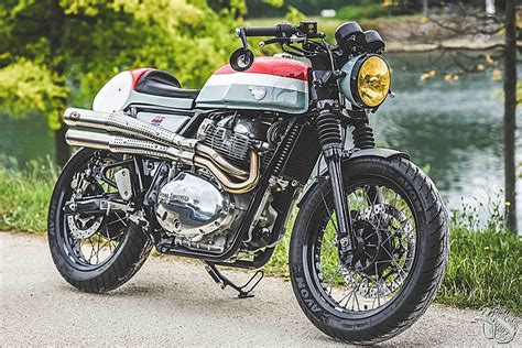 Royal Enfield 650 Continental Gt Un Cafe Racer Signé Creativ Garage