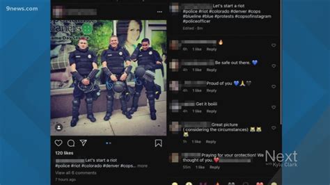 Denver Police Officer Fired After Alleged Lets Start A Riot Online